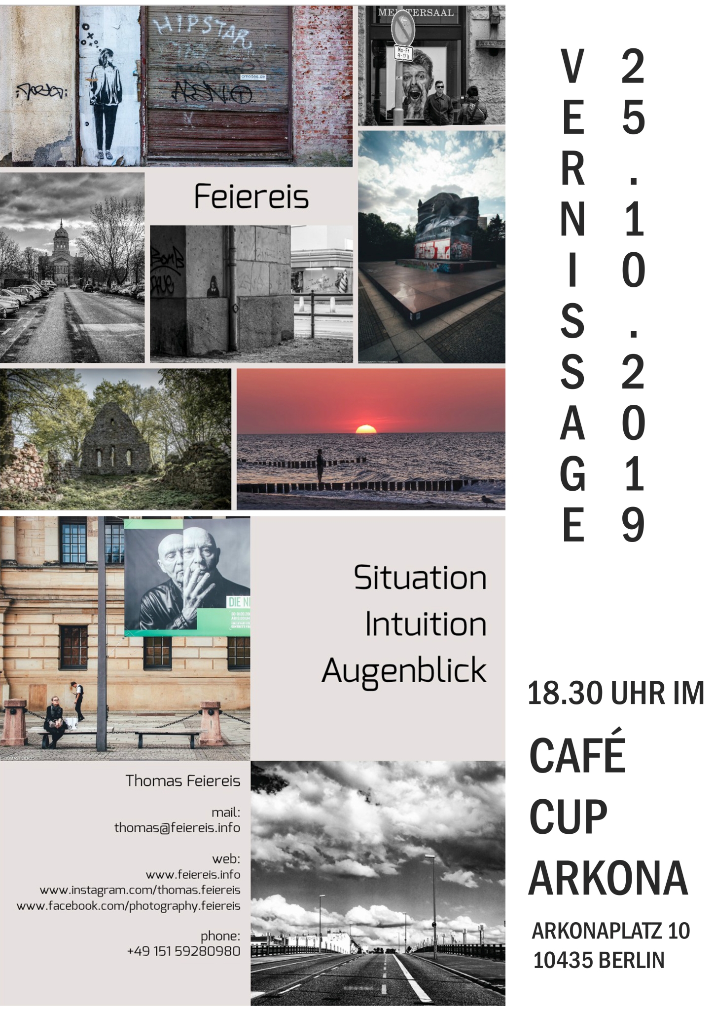 Vernissage Cafe Cup Arkona Berlin